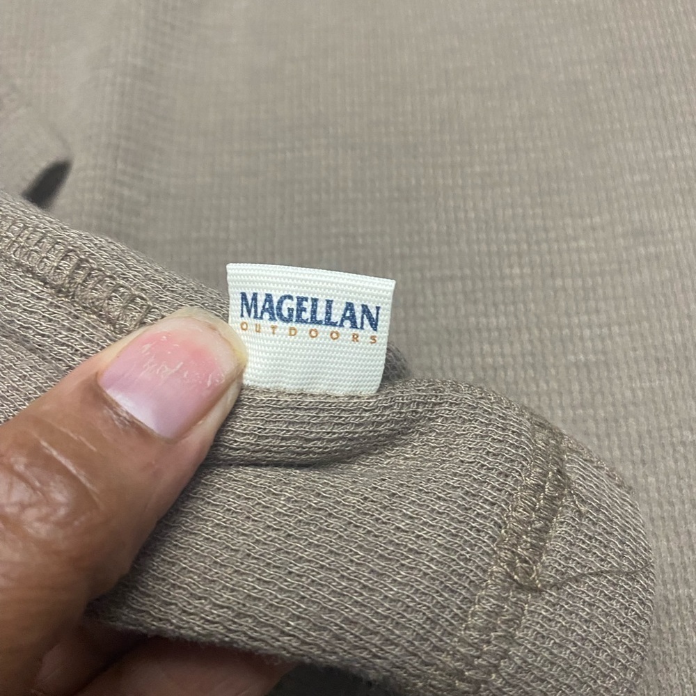 MAGELLAN classic fit  moisture wicking men outdoors sport pullover shirt size 2X - Picture 4 of 9